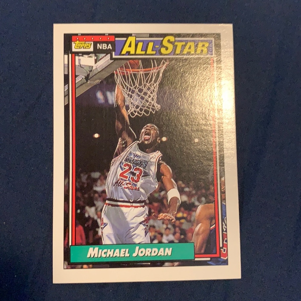 Michael Jordan topps 1992